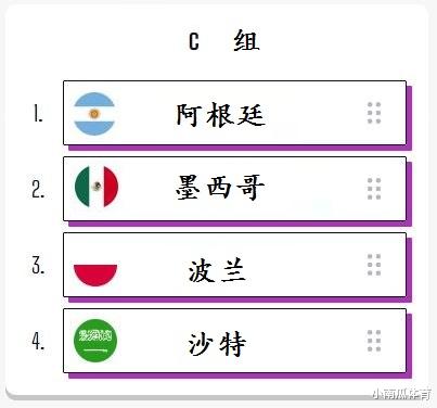 （原创）世界杯C组出线形势分析：阿根廷、墨西哥、波兰和沙特(5)