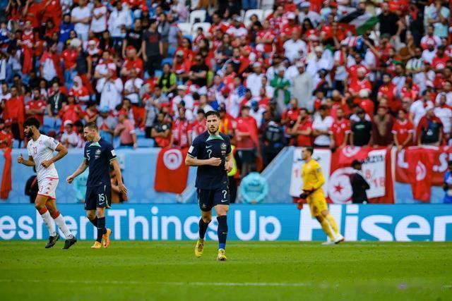 世界杯仅赢一场！突尼斯输给澳大利亚后，非足联球队只有一场胜利(4)