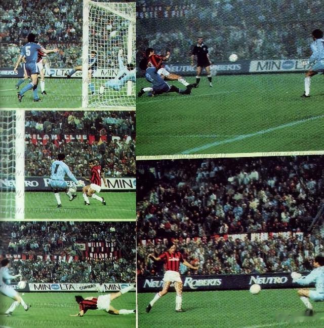 AC米兰队史今天：1988年巴斯滕上演欧冠史上首个大四喜 附进球动图(2)
