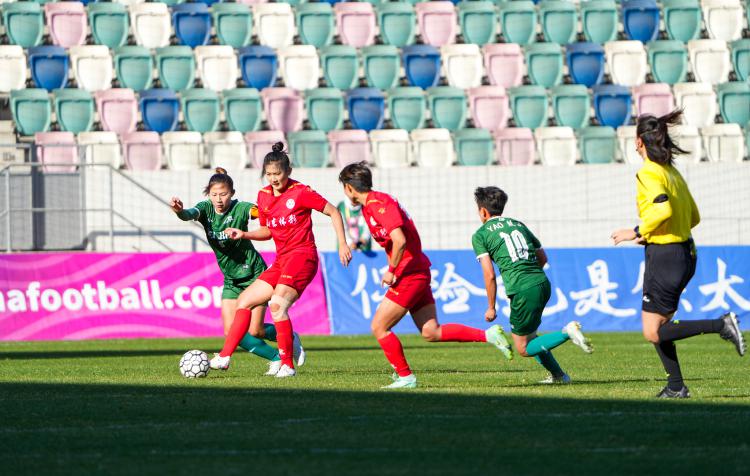 山东体彩女足赛季首个主场比赛在日照开赛(3)