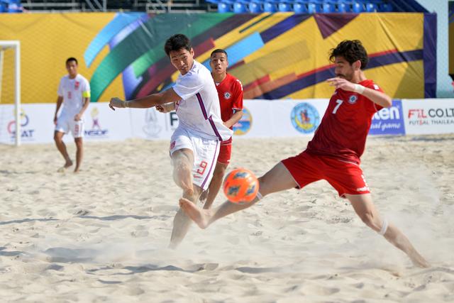 （体育）沙滩足球——亚洲杯：中国胜黎巴嫩