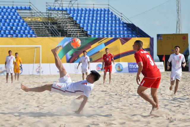 （体育）沙滩足球——亚洲杯：中国胜黎巴嫩(5)