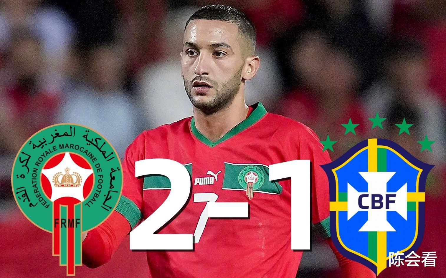 巴西输给摩洛哥，足球王国正在没落，心态抗压能力太差！(1)