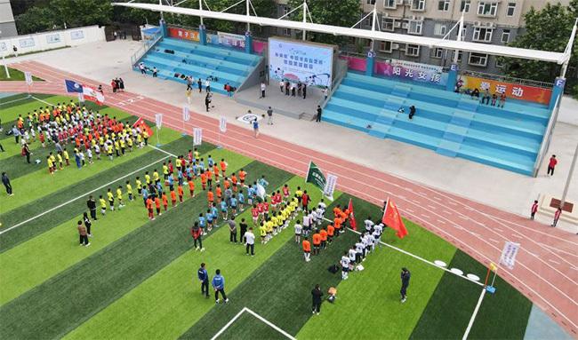 微光行动之长安区“中国体育彩票杯”校园足球联赛正式开幕(2)