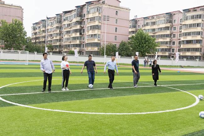 微光行动之长安区“中国体育彩票杯”校园足球联赛正式开幕(4)