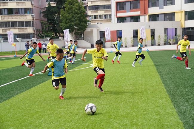 微光行动之长安区“中国体育彩票杯”校园足球联赛正式开幕(6)