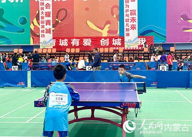 2023年中国乒协国青和国少集训队（第四期）内蒙古自治区选拔赛开赛(3)