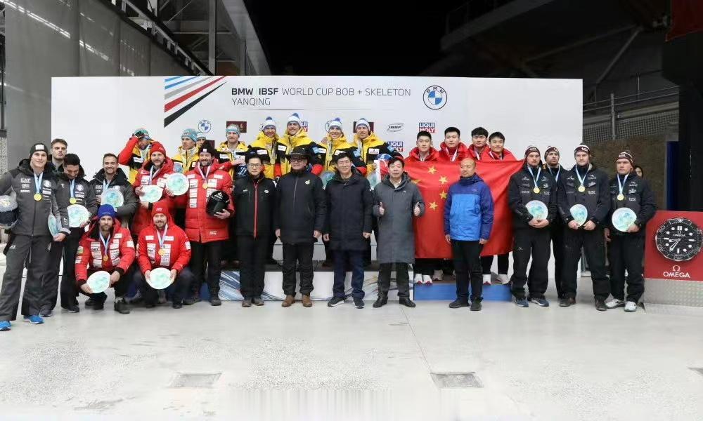 延庆站世界杯四人雪车项目获铜牌 中国男子雪车取得奖牌突破(2)