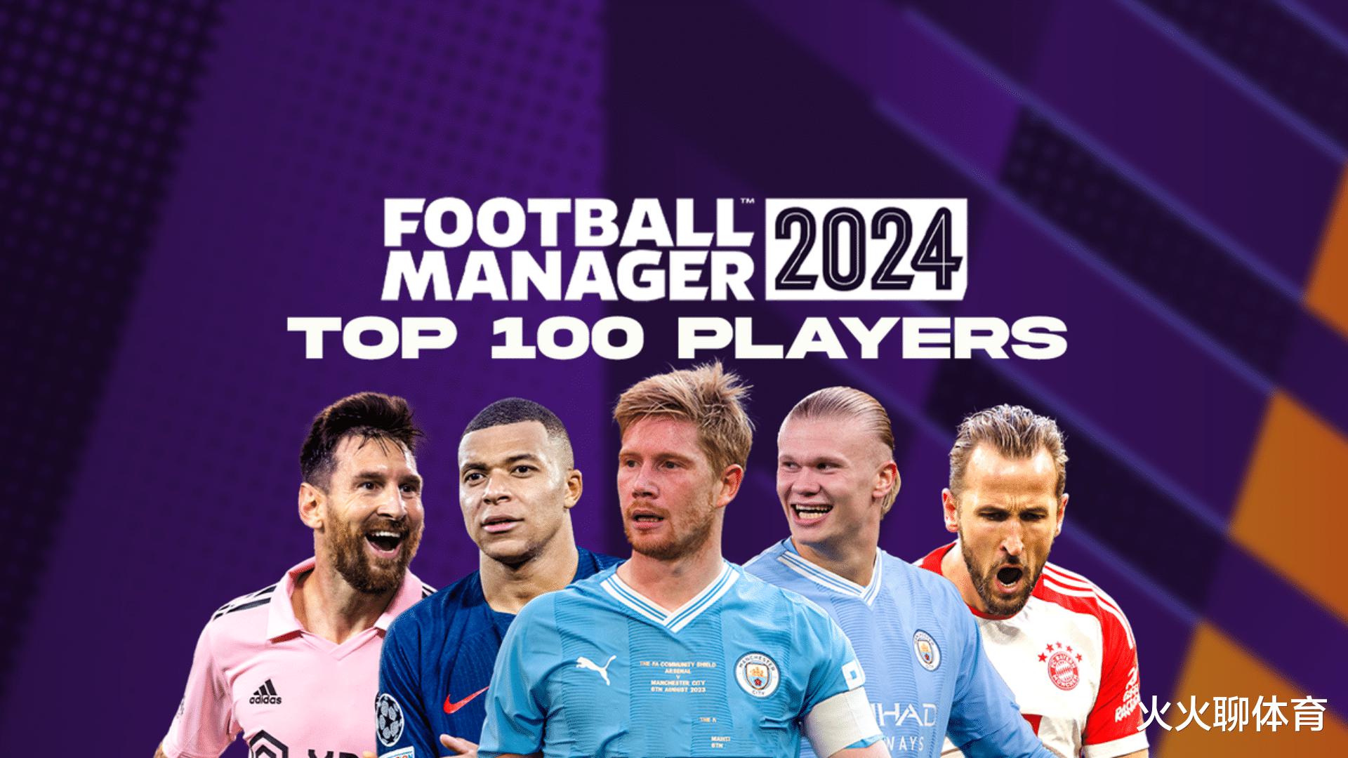 《足球经理2024》中的前100名球员排名