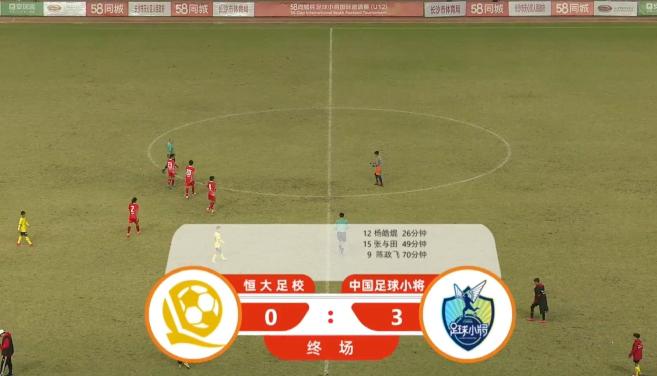复仇中国足球小将3-0战胜恒大足校，获国际邀请赛第三名