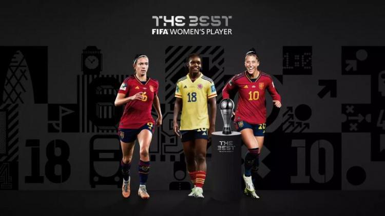 FIFA年度最佳女足球员3人候选：邦马蒂、琳达-凯塞多、埃尔莫索